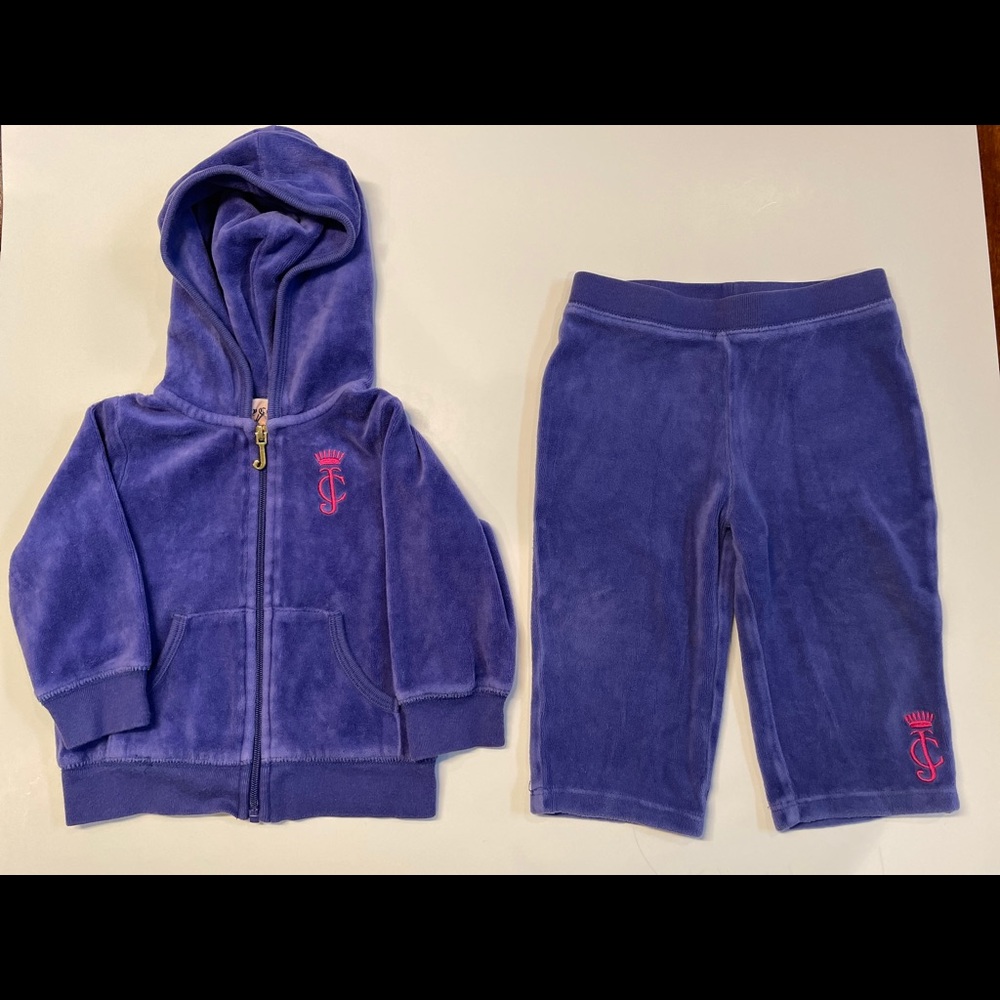 Purple Juicy Couture Set